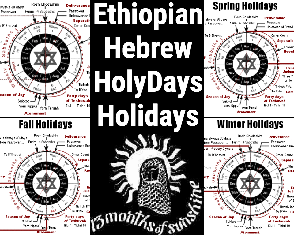 Ethiopian-Hebrew-HolyDays-Holidays